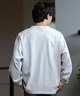 DEAR LAUREL ディアローレル 長袖 Tシャツ ロンT 無地 ポケット ポケT ワンポイントロゴ シンプル D24F2201(WHT-M)
