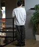 DEAR LAUREL ディアローレル 長袖 Tシャツ ロンT 無地 ポケット ポケT ワンポイントロゴ シンプル D24F2201(WHT-M)