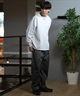 DEAR LAUREL ディアローレル 長袖 Tシャツ ロンT 無地 ポケット ポケT ワンポイントロゴ シンプル D24F2201(WHT-M)
