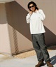 DEAR LAUREL ディアローレル 長袖 Tシャツ ロンT 無地 ポケット ポケT ワンポイントロゴ シンプル D24F2201(WHT-M)