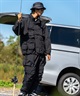 DEAR LAUREL ディアローレル ロングパンツ メンズ フィッシング コンバーチブルパンツ Fishing convertible pants D24F3107(BLK-M)