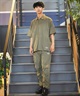 DEAR LAUREL ディアローレル ロングパンツ メンズ イージーパンツ ストレッチ 吸汗速乾 UVカット セットアップ対応 D24S3105 ムラサキスポーツ限定(BLK-M)