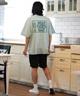 DEAR LAUREL ディアローレル × OP オーピー コラボ ラッシュガード 半袖 メンズ Tシャツ バックプリント 水陸両用 514530D ムラサキスポーツ限定(WHT-M)