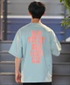 DEAR LAUREL ディアローレル × OP オーピー コラボ ラッシュガード 半袖 メンズ Tシャツ バックプリント 水陸両用 514531D ムラサキスポーツ限定(WHT-M)