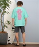 DEAR LAUREL ディアローレル × OP オーピー コラボ ラッシュガード 半袖 メンズ Tシャツ バックプリント 水陸両用 514531D ムラサキスポーツ限定(WHT-M)