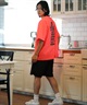 DEAR LAUREL ディアローレル × OP オーピー コラボ ラッシュガード 半袖 メンズ Tシャツ バックプリント 水陸両用 514531D ムラサキスポーツ限定(WHT-M)