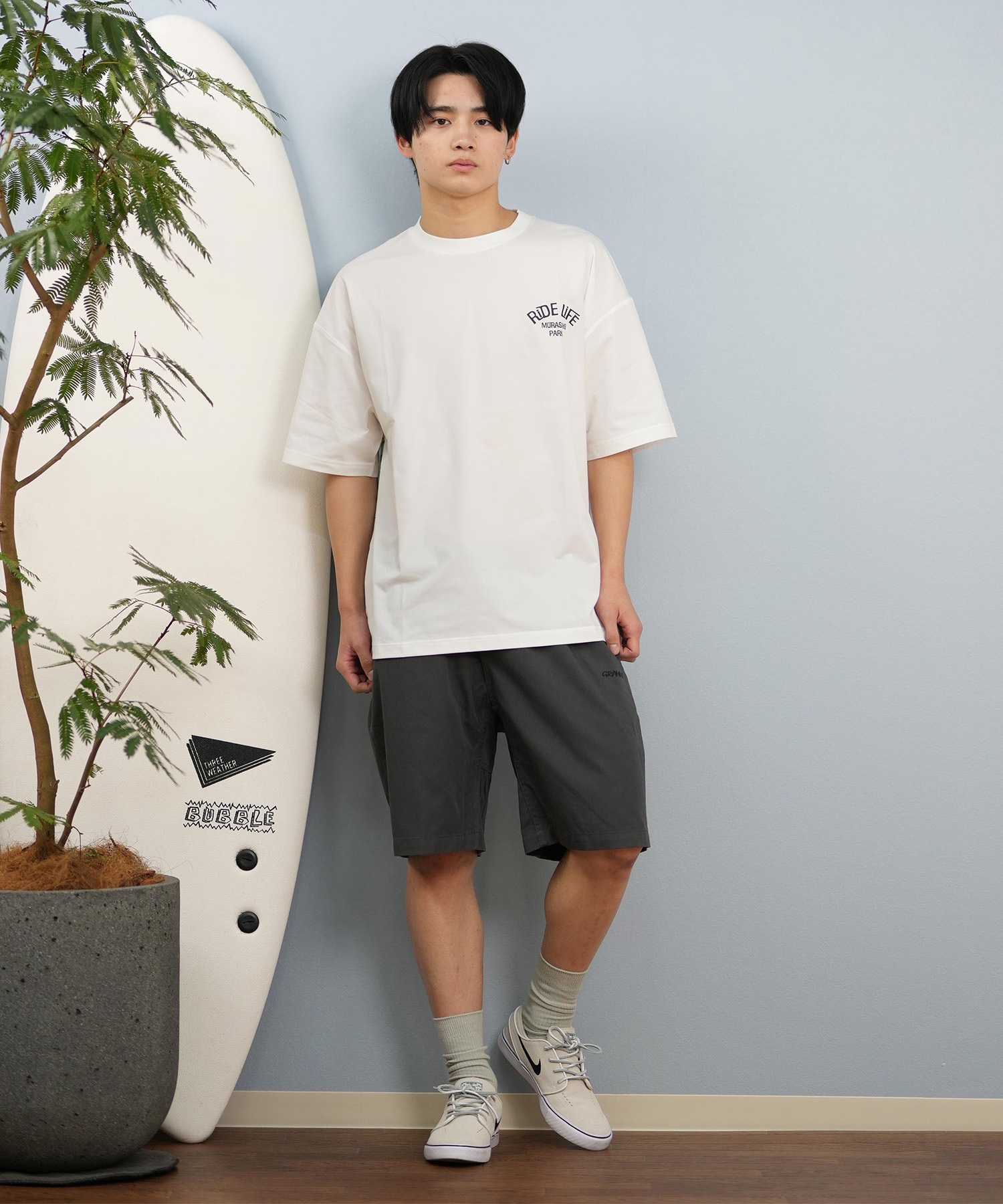 DEAR LAUREL ディアローレル ラッシュガード 半袖 メンズ Tシャツ