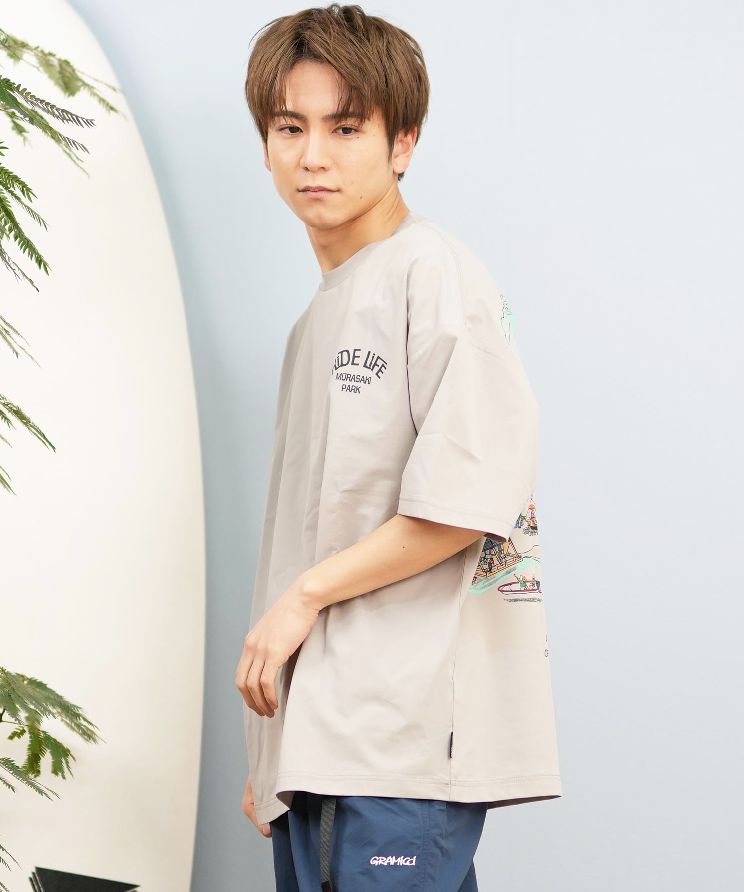 DEAR LAUREL ディアローレル ラッシュガード 半袖 メンズ Tシャツ