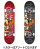 TOY MACHINE トイマシーン スケートボード コンプリート 8.0inch PIZZA SECT #05 ムラサキスポーツ(ONE-8inch)
