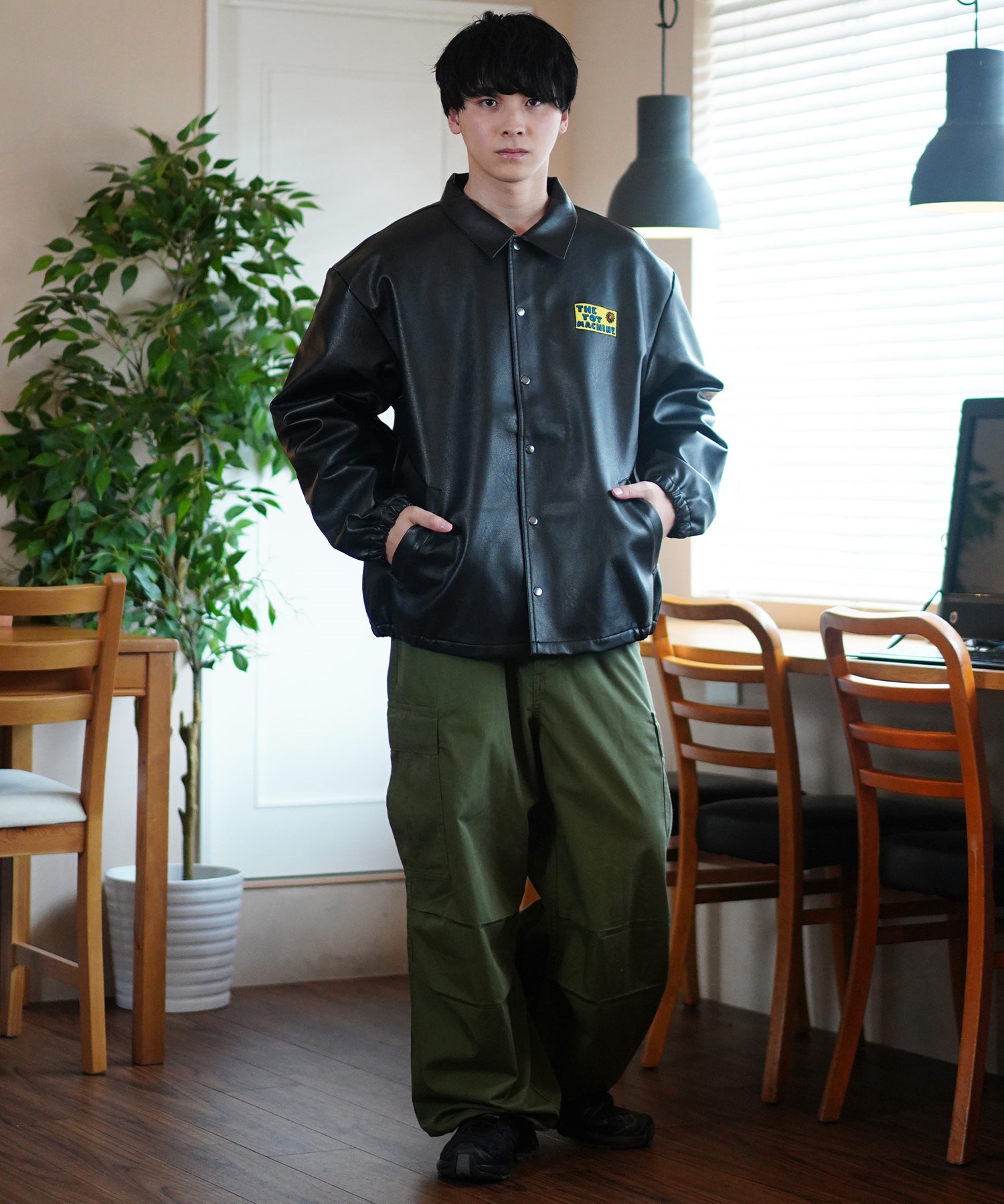 TOY MACHINE トイマシーン アウター メンズ フェイクレザー TOY MACHINE トイマシーン アウター メンズ フェイクレザー