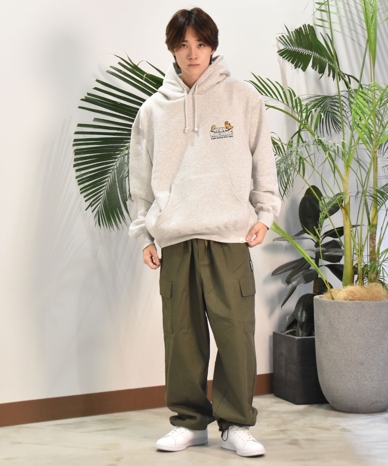 TOY MACHINE トイマシーン メンズ パーカー LIVING TOY FIST SWEAT