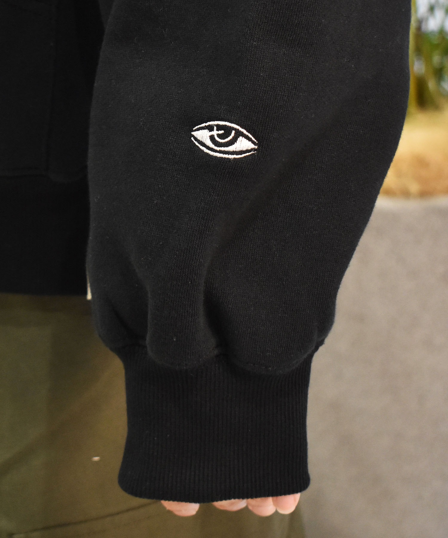 TOY MACHINE トイマシーン メンズ パーカー TOYMONSTER CHENILLE EMB ムラサキスポーツ限定 MTMFESW8(ASH-M)