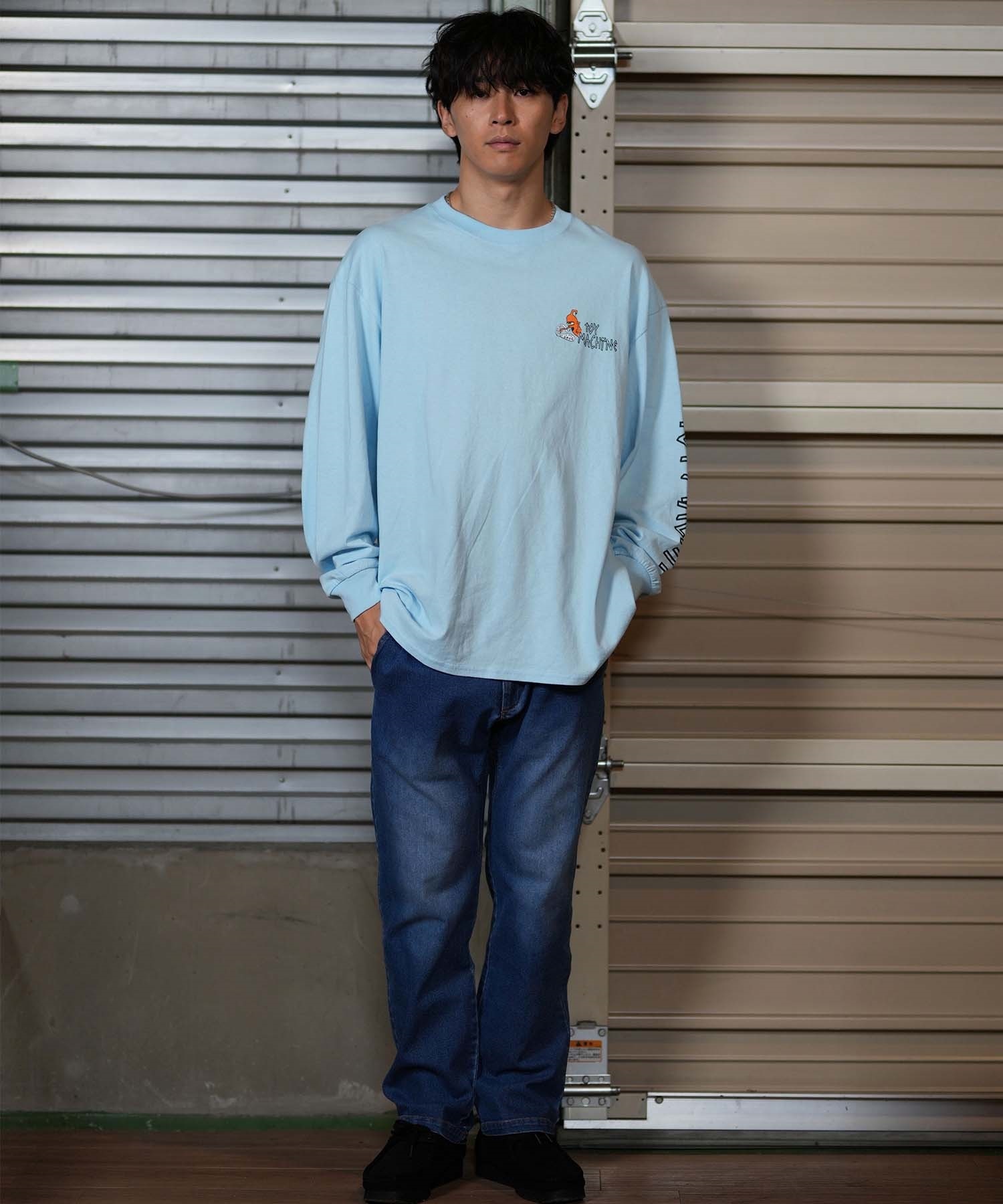 TOY MACHINE トイマシーン 長袖 Tシャツ メンズ ロンT ビック