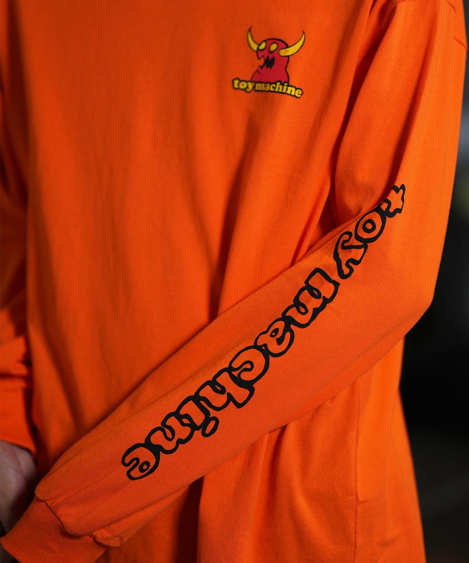 TOY MACHINE トイマシーン 長袖 Tシャツ メンズ ロンT ビック