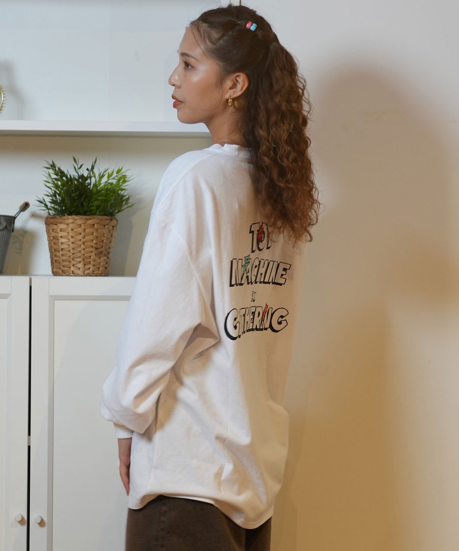 TOY MACHINE トイマシーン 長袖 Tシャツ レディース ロンT