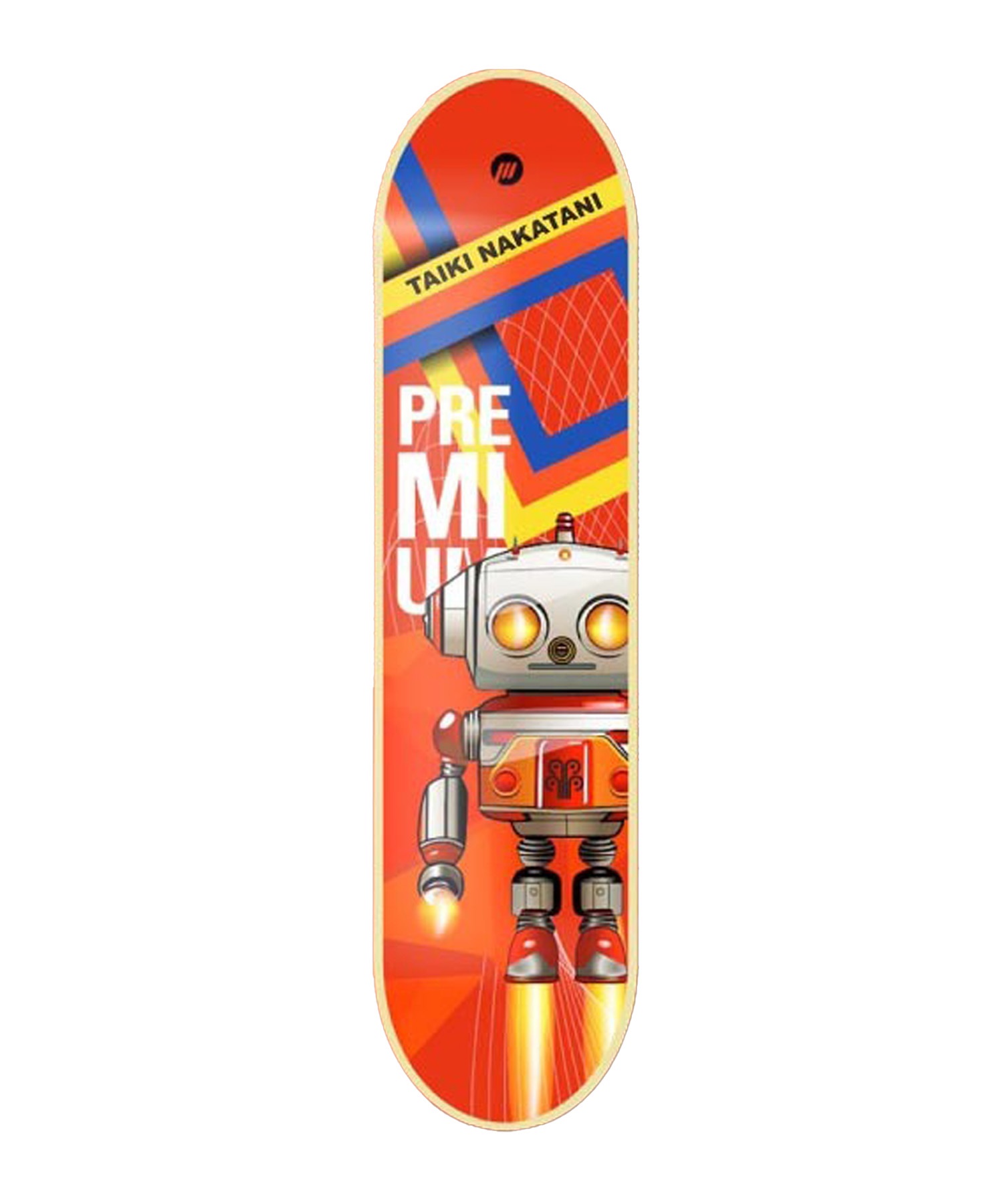 PREMIUM プレミアム キッズ スケートボード デッキ 7.75inch GUNDAM BOT TAIKI ムラサキスポーツ 初心者(TAIKI-7.75inch)