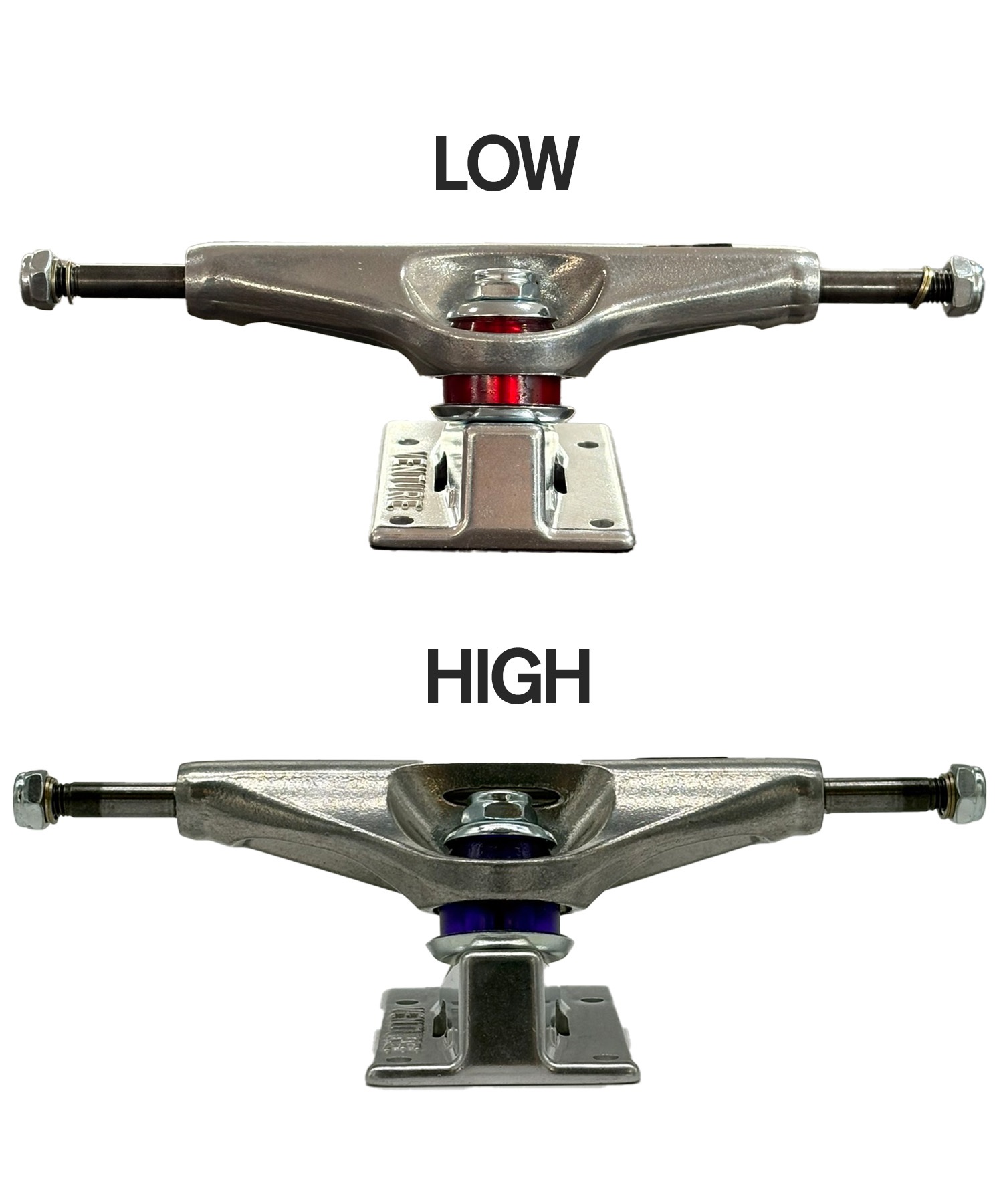 VENTURE ベンチャー スケートボード トラック 軽量 5.0～5.8 LOW HIGH