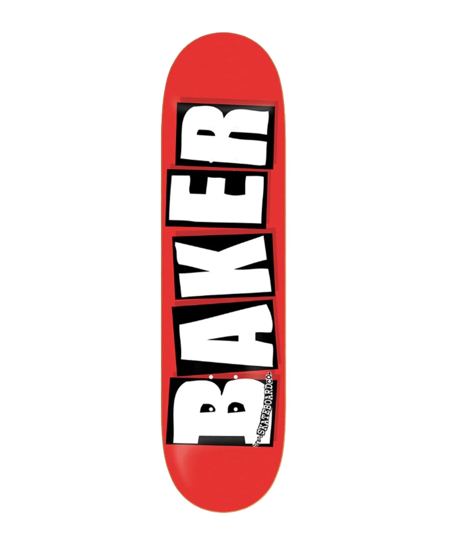 BAKER ベーカー スケートボード デッキ8.25inch BRAND LOGO WHITE