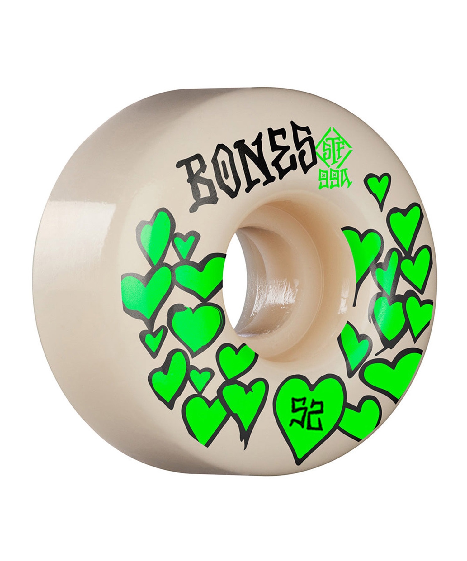 BONES ボーンズ スケートボード ウィール セール 53mm STF LOVE V4 99A