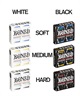 BONES ボーンズ スケートボード ブッシュ HARDCORE BUSHING ハードコアブッシュ SOFT,MEDIUM,HARD ムラサキスポーツ 初心者 おすすめ パーツ(BLK-SOFT)