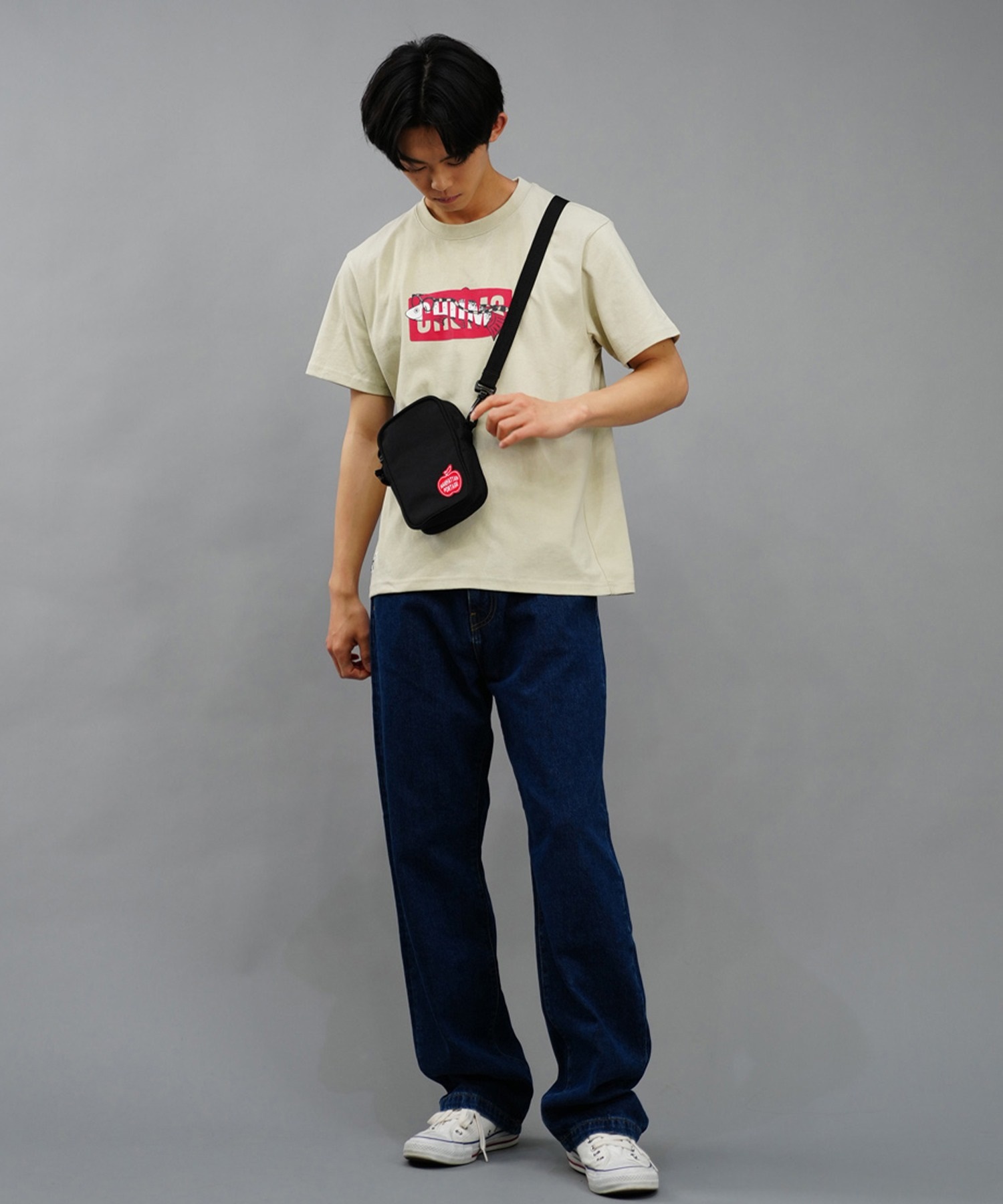 Manhattan Portage/マンハッタンポーテージ COBBLE HILL BAG MS BLACK ムラサキスポーツ限定 MP1436MS バッグ ショルダー(BLACK-ONE)