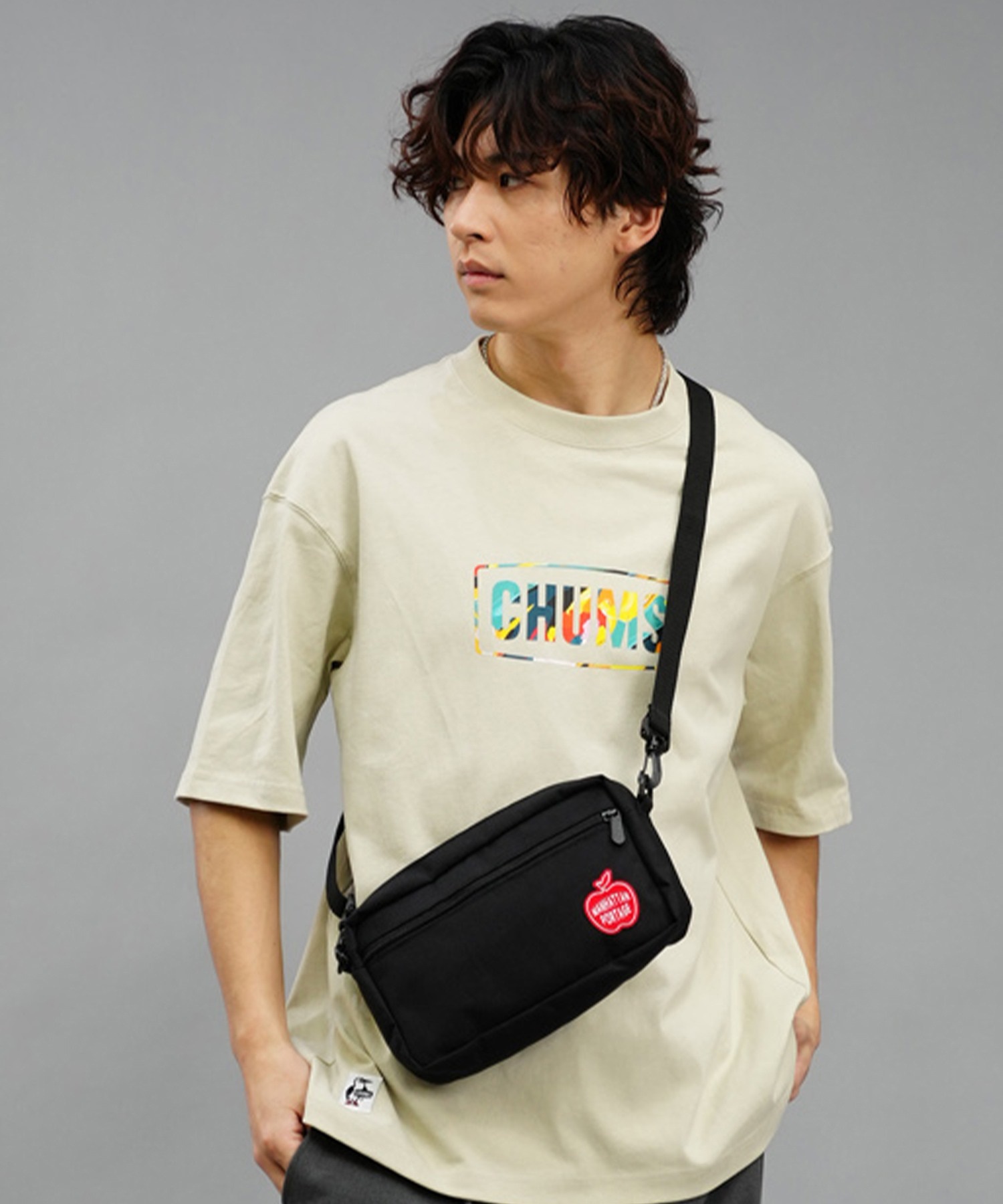 送料無料 百貨店 Portage/マンハッタンポーテージ Manhattan JOGGER BLACK MS BAG ミュージシャン