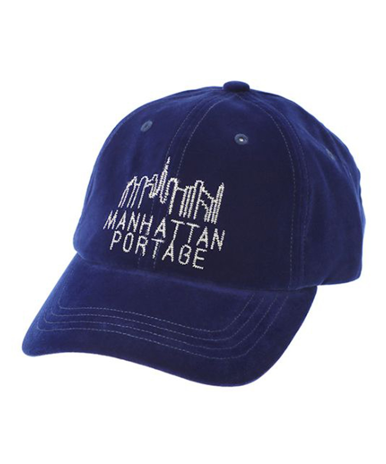 Manhattan Portage マンハッタンポーテージ キャップ 帽子 フリーサイズ Hand Like Stitch 6P Cap MP293(RED-FREE)