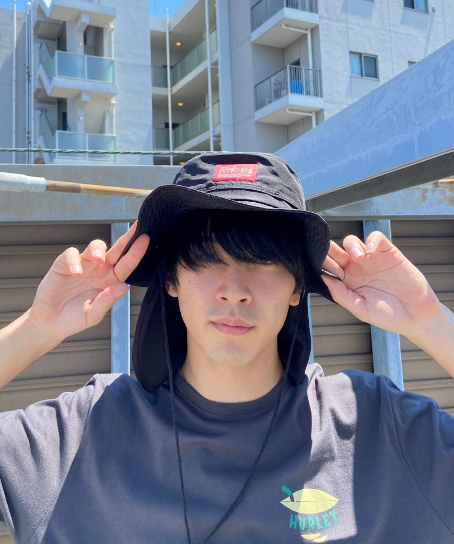 Manhattan Portage マンハッタンポーテージ ハット 紫外線対策 撥水