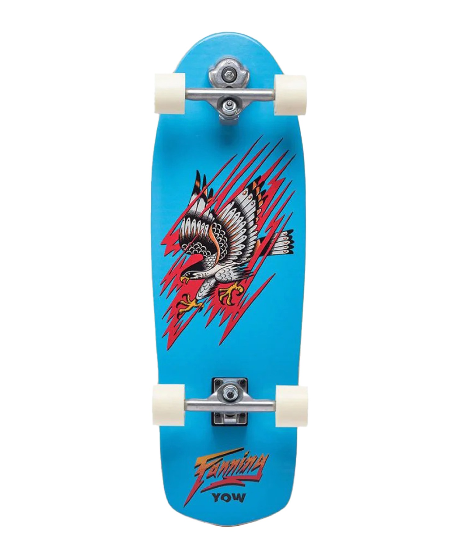YOW mandaka32’’サーフスケート YOW ヤウ サーフ スケートボード コンプリート 32.5inch FANNING