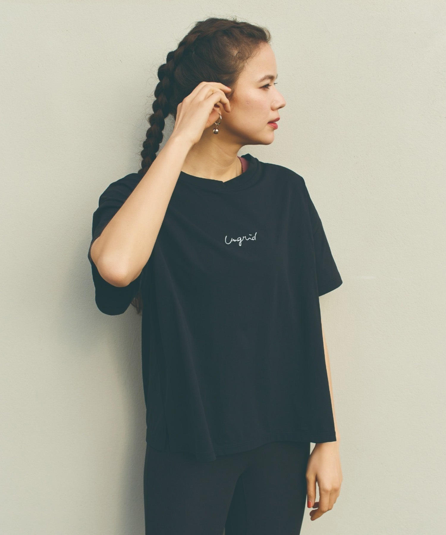 Ungrid アングリッド 半袖 Tシャツ レディース 水陸両用 ラッシュ