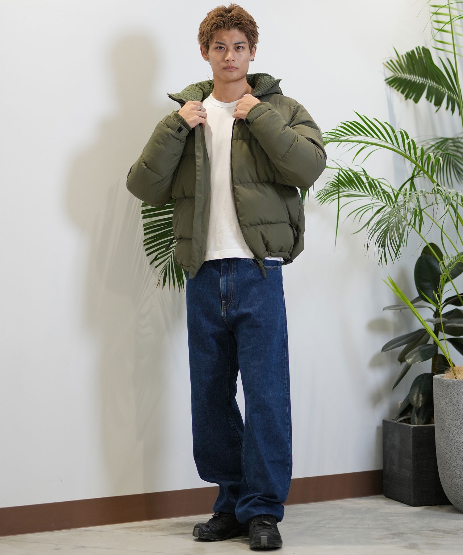 RVCA ルーカ アウター 中綿 メンズ ジャケット バックロゴ BE042-767(ANW-S)