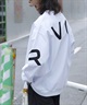 RVCA ルーカ トレーナー クルーネック メンズ スウェット ビッグロゴ バックプリント ルーズシルエット 裏起毛 BE042-032(KHA-S)