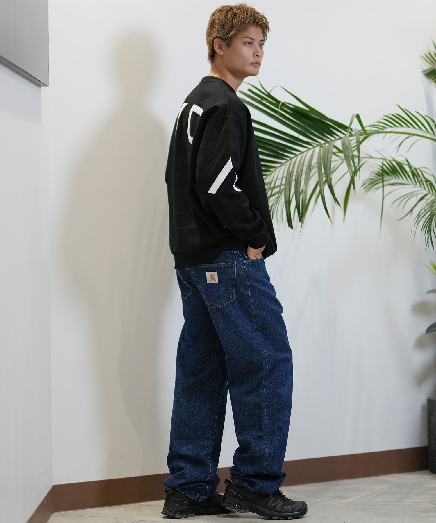 RVCA ルーカ トレーナー クルーネック メンズ スウェット
