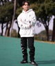 RVCA ルーカ パーカー プルオーバー メンズ スウェット フーディー 撥水 防風 裏起毛 セットアップ対応 BE04B-017(OWH-S)