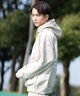 RVCA ルーカ パーカー プルオーバー メンズ スウェット フーディー 撥水 防風 裏起毛 セットアップ対応 BE04B-016(WGR-S)
