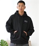 RVCA ルーカ パーカー プルオーバー メンズ バックプリント ペイズリー柄 裏起毛 BE042-P06 ムラサキスポーツ限定(KHA-S)
