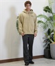 RVCA ルーカ パーカー プルオーバー メンズ バックプリント ペイズリー柄 裏起毛 BE042-P06 ムラサキスポーツ限定(KHA-S)