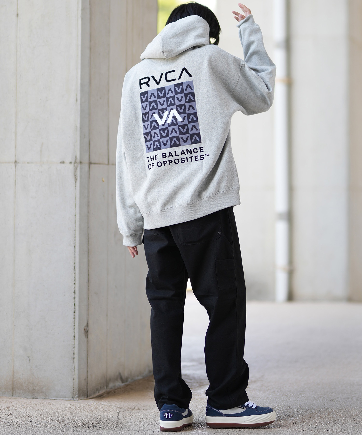 RVCA ルーカ パーカー プルオーバー メンズ スウェット