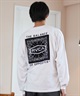 RVCA ルーカ 長袖 Tシャツ メンズ ロンT バックプリント ペイズリー柄 ルーズシルエット ムラサキスポーツ限定 BE042-P07(BLK-S)