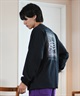 RVCA ルーカ 長袖 Tシャツ メンズ ロンT バックプリント ペイズリー柄 ルーズシルエット ムラサキスポーツ限定 BE042-P07(BLK-S)