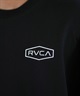 RVCA ルーカ 長袖 Tシャツ メンズ ロンT バックプリント ペイズリー柄 ルーズシルエット ムラサキスポーツ限定 BE042-P07(BLK-S)