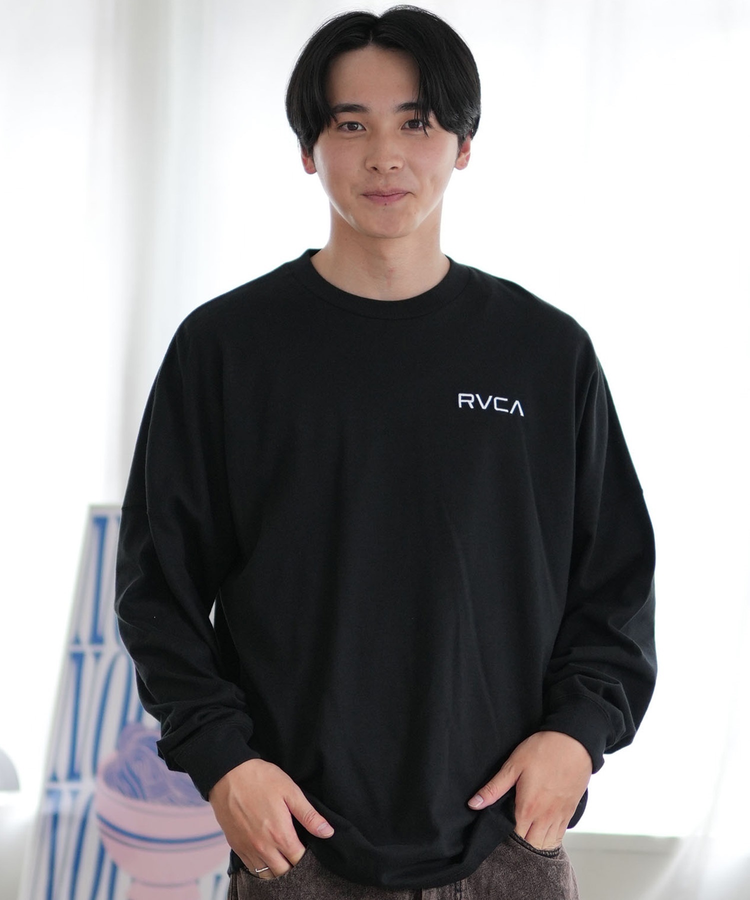 RVCA T-Shirt CHITO VERA COLLECTION Chito Patch Tee Black