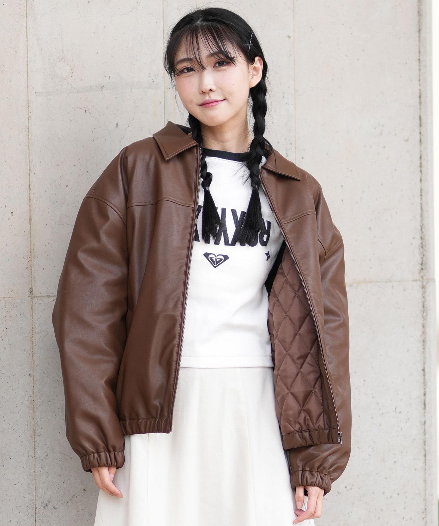 特価品セ RVCA ルーカ アウター レディース ライダースジャケット BE04D ジャケット・アウター