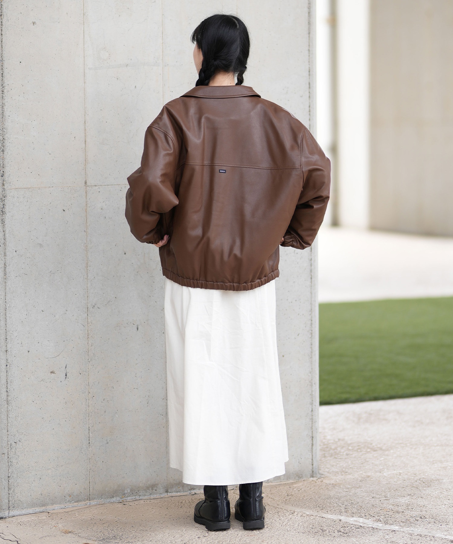 RVCA ルーカ アウター レディース ライダースジャケット BE04D-755