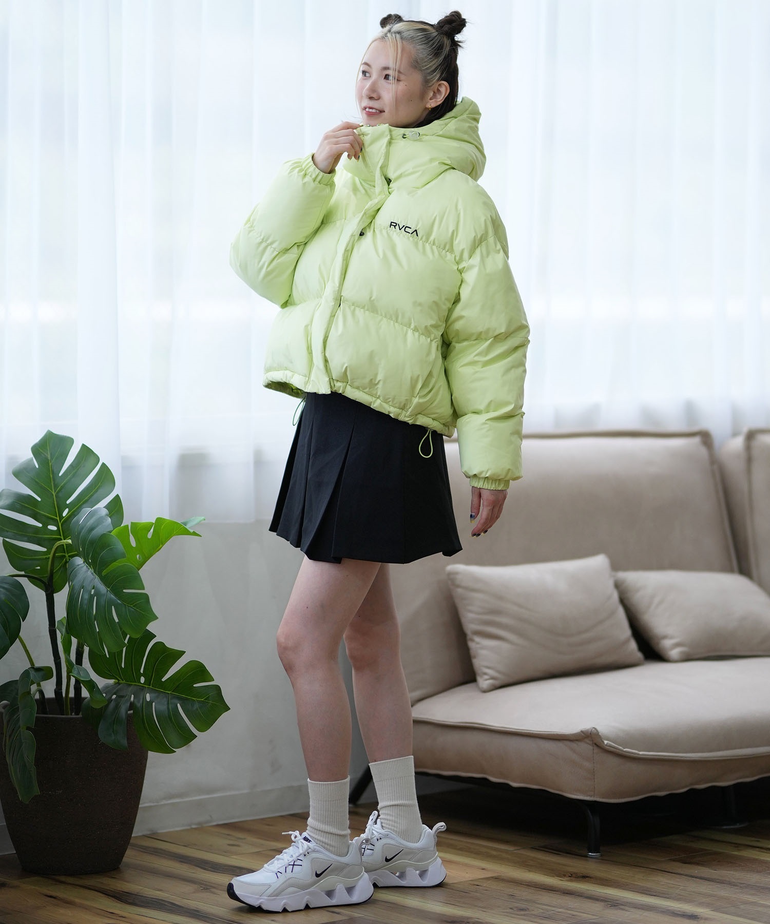RVCA ルーカ 中綿 ジャケット レディース ショート丈 MINI RVCA RVCA ルーカ 中綿 ジャケット レディース ショート丈 MINI RVCA