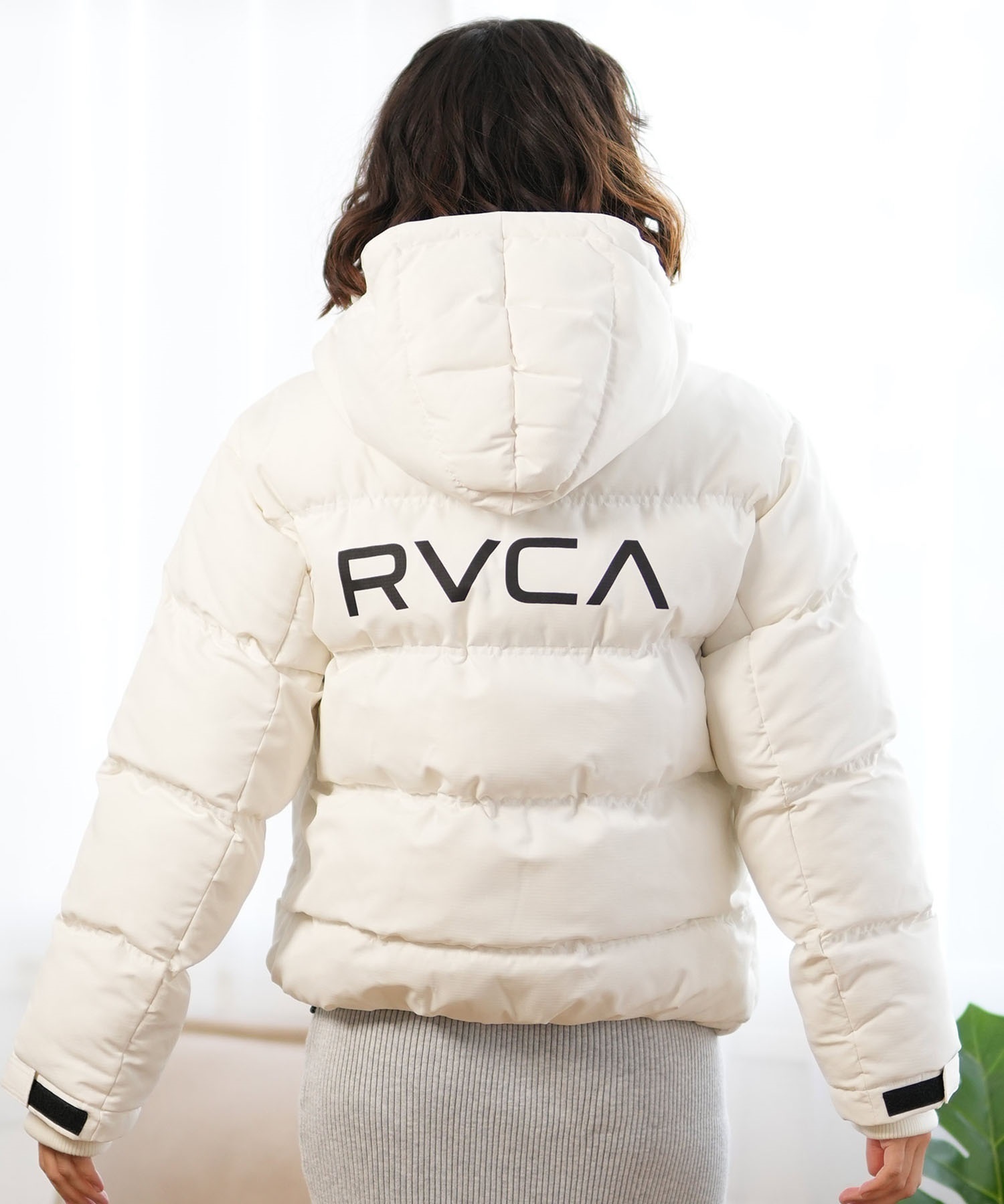 RVCA ルーカ 中綿 ジャケット レディース アウター ロゴ 撥水