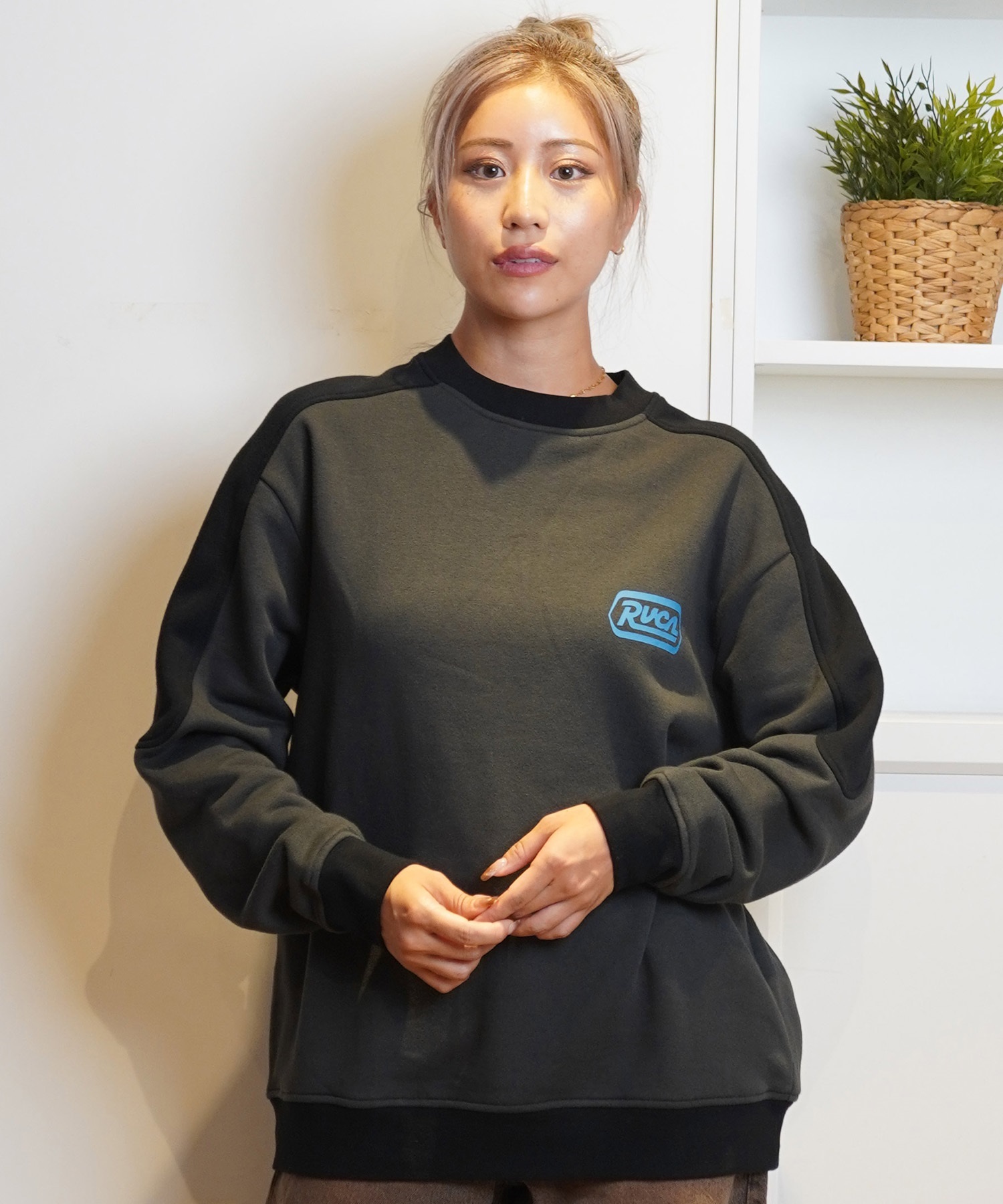 RVCA ルーカ トレーナー レディース クルーネック スウェット