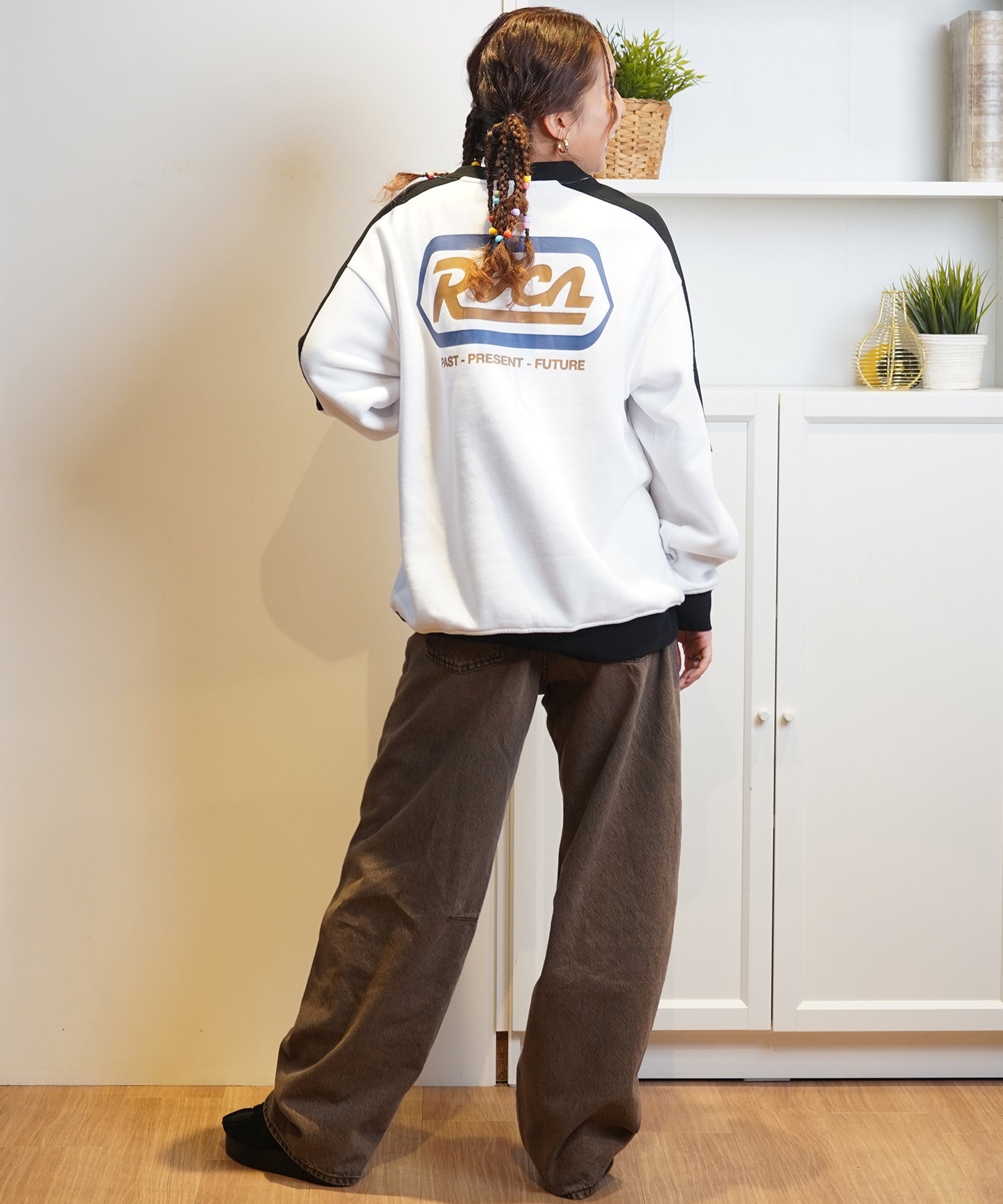 RVCA ルーカ トレーナー レディース クルーネック スウェット