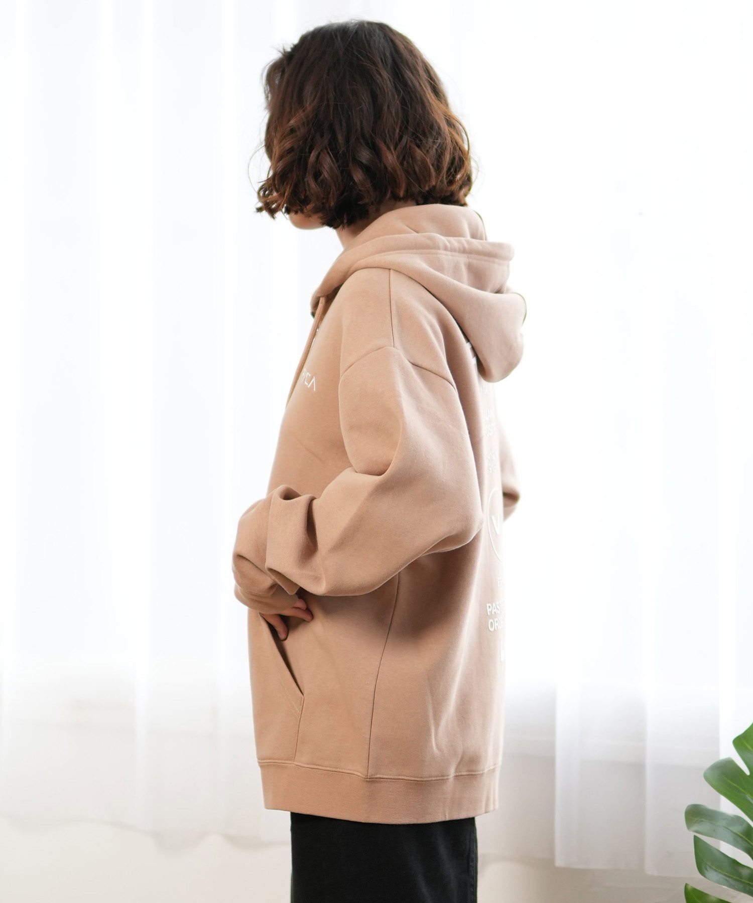 RVCA ルーカ パーカー ジップアップ レディース スウェット