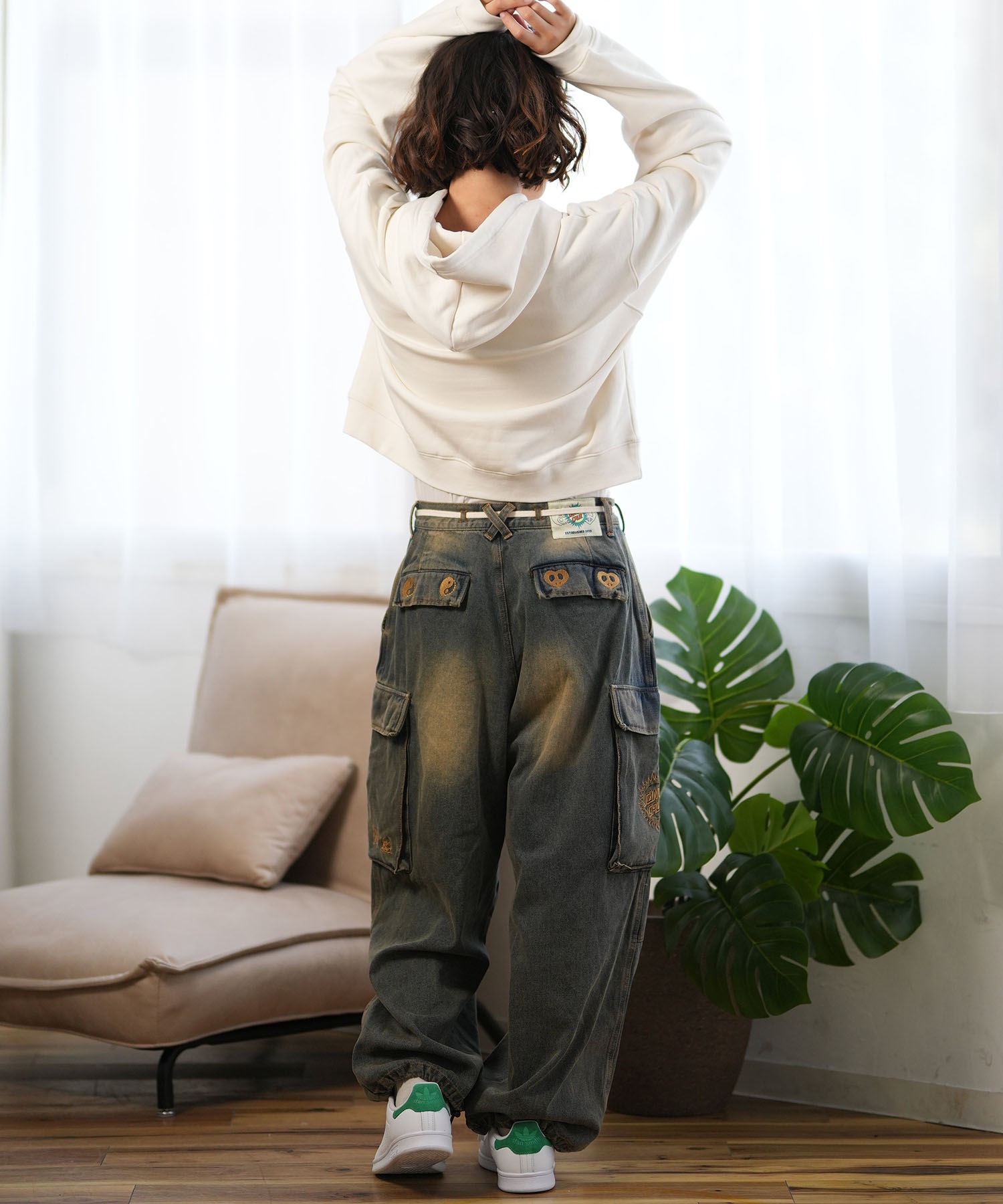 RVCA ルーカ パーカー レディース ロゴ プルオーバー セットアップ対応 BE044-017 RVCA ルーカ パーカー レディース ロゴ プルオーバー